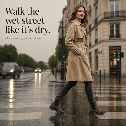 Traqora – Chelsea Boots mit weiter Passform und elastischen Einsätzen