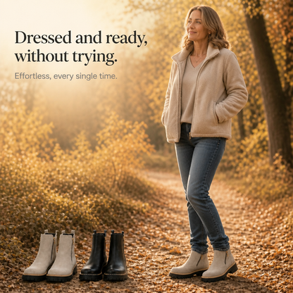 Stridewell – Stiefeletten mit eckigem Absatz und Reißverschluss
