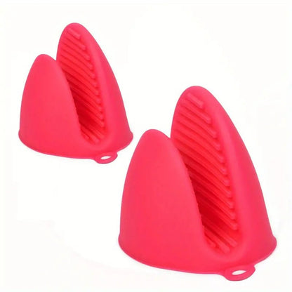 FireGrip Pro — hitzebeständige Silikon-Küchenhandschuhe mit Klemmgriff