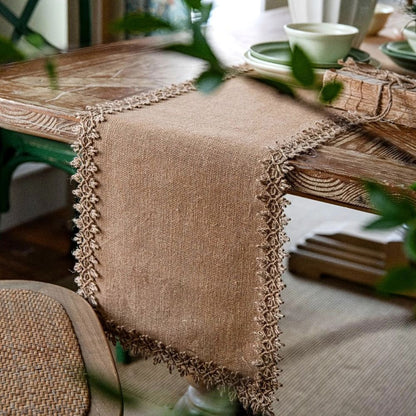 TerraLoom - Natürlicher Tischläufer aus Jute