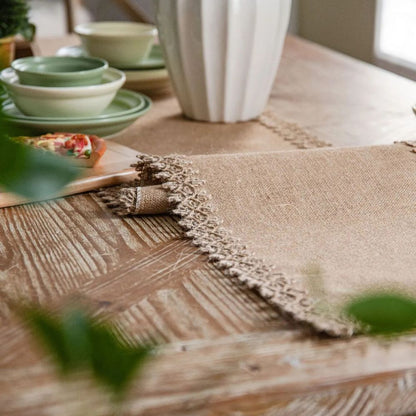TerraLoom - Natürlicher Tischläufer aus Jute