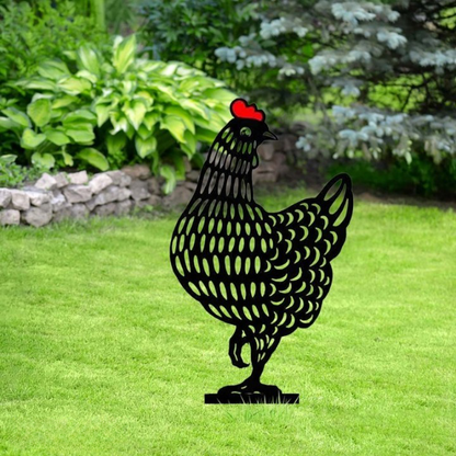 70% RABATT | HappyChicken - Hühner-Gartendekoration - Satz von 5 [Letzter Tag Rabatt]