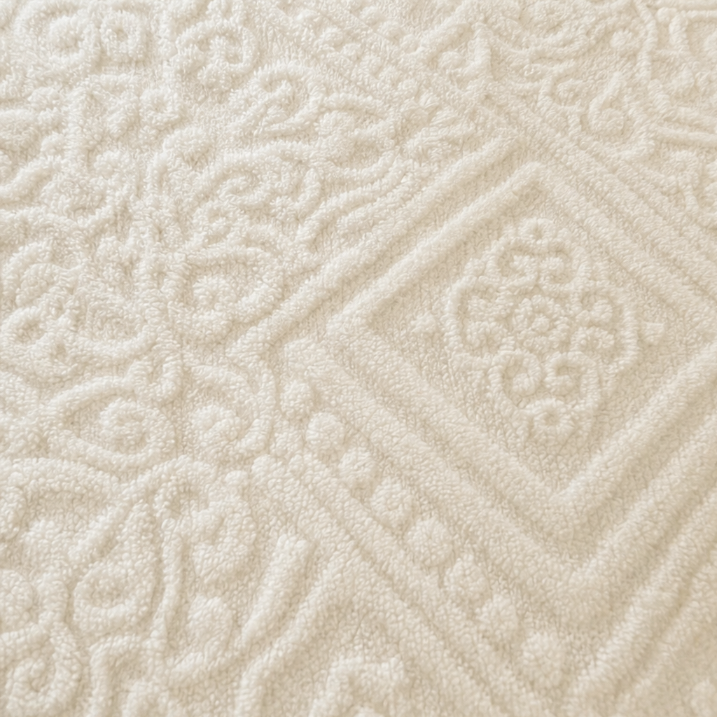 Letzter Tag: 50 % Rabatt | Damask Haven™ – Luxus-Spannbettlaken mit kuschelweichem 3D-Damastmuster!