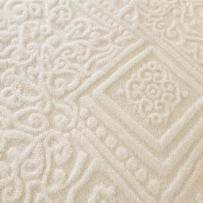 Letzter Tag: 50 % Rabatt | Damask Haven™ – Luxus-Spannbettlaken mit kuschelweichem 3D-Damastmuster!