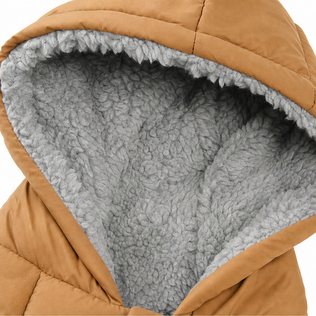 Trekwarm™ – Winddichter, fleecegefütterter Hundemantel mit Geschirrring