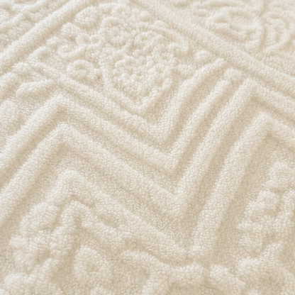 Letzter Tag: 50 % Rabatt | Damask Haven™ – Luxus-Spannbettlaken mit kuschelweichem 3D-Damastmuster!