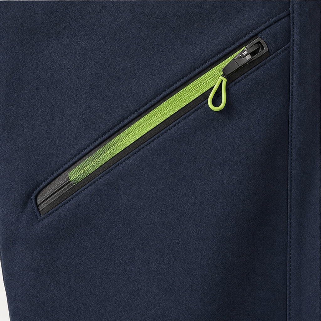 Poketa™ – Bequeme Slim-Straight-Jogger mit Reißverschlusstaschen