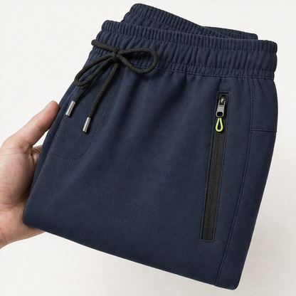 Poketa™ – Bequeme Slim-Straight-Jogger mit Reißverschlusstaschen