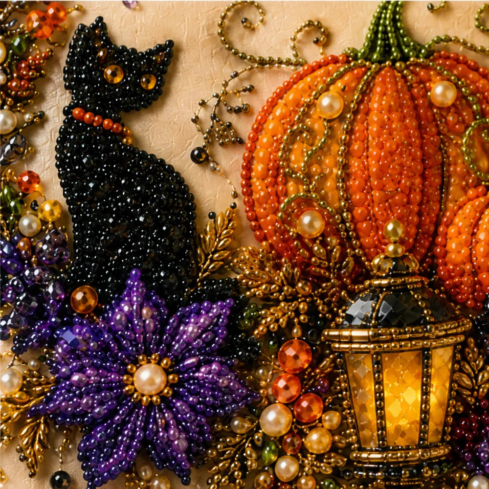Beadory™ – Halloween-Perlenkunst-Set für gemütliche DIY-Wanddekoration