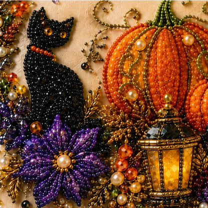 Beadory™ – Halloween-Perlenkunst-Set für gemütliche DIY-Wanddekoration