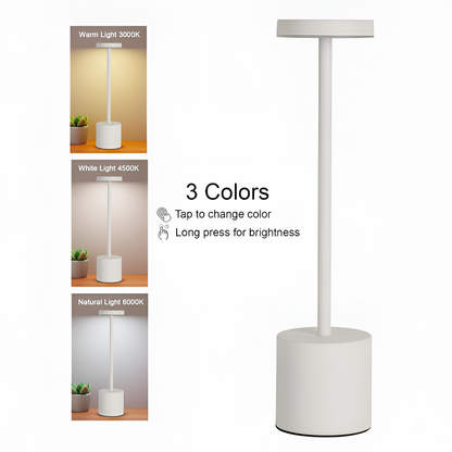 Auralis™ – Minimalistische, dimmbare und wiederaufladbare LED-Tischleuchte