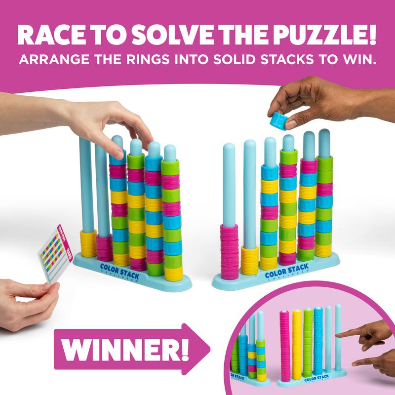 1+1 GRATIS! | Ringora™ Farbring-Rennspiel – Doppelter Spielspaß für die ganze Familie!