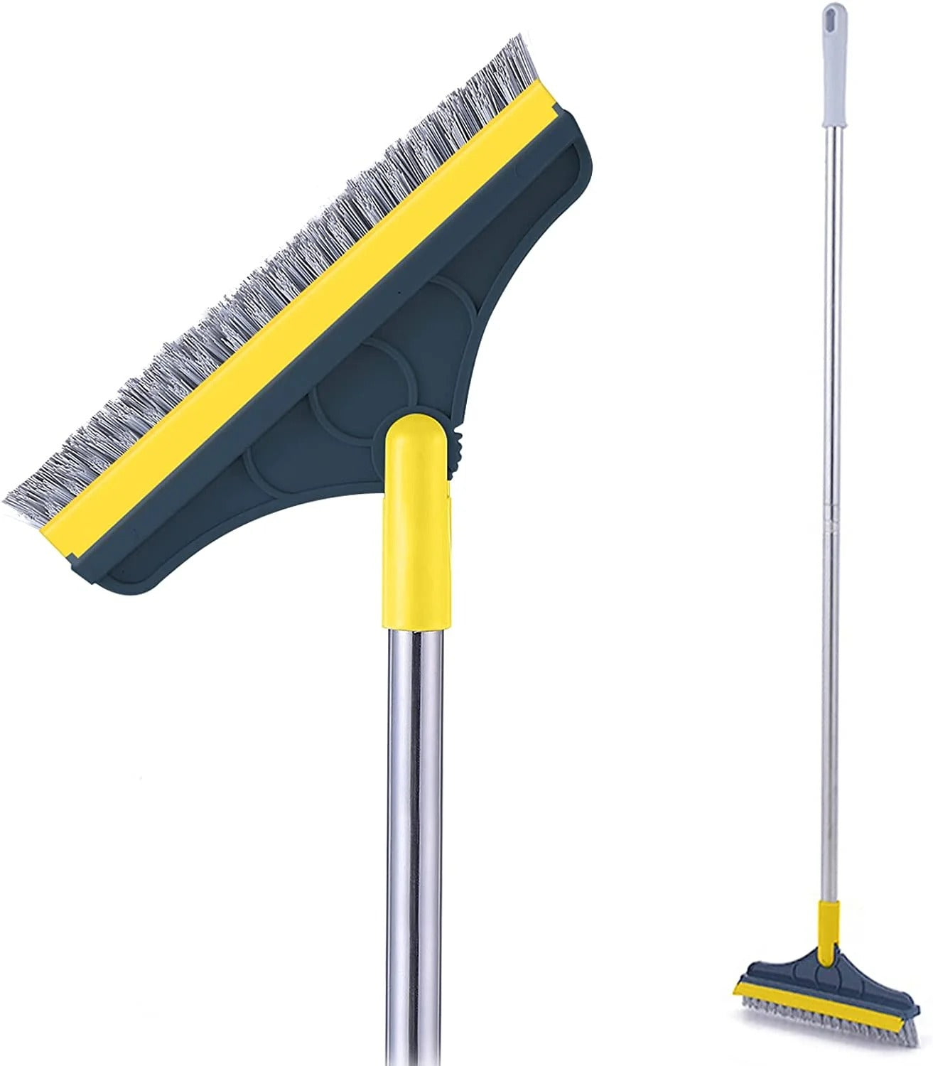 2-in-1 Drehbare Bodenbürste – Reinigungswerkzeug für Ecken & Fugen