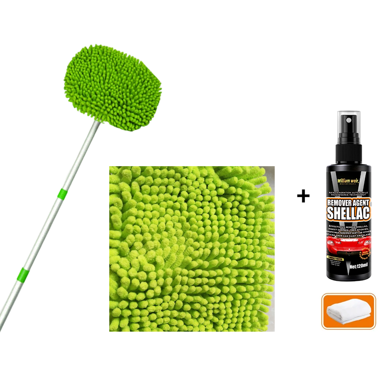 ProShine™ | Auto-Reinigungsmop – Teleskopgriff & kratzfreie Reinigung