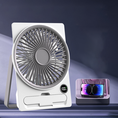 BreezeGo™ | Tragbarer USB-Ventilator mit Akku