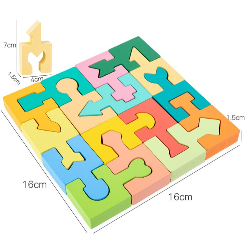 BrainBoost – Holz-Formpuzzle | 50% RABATT