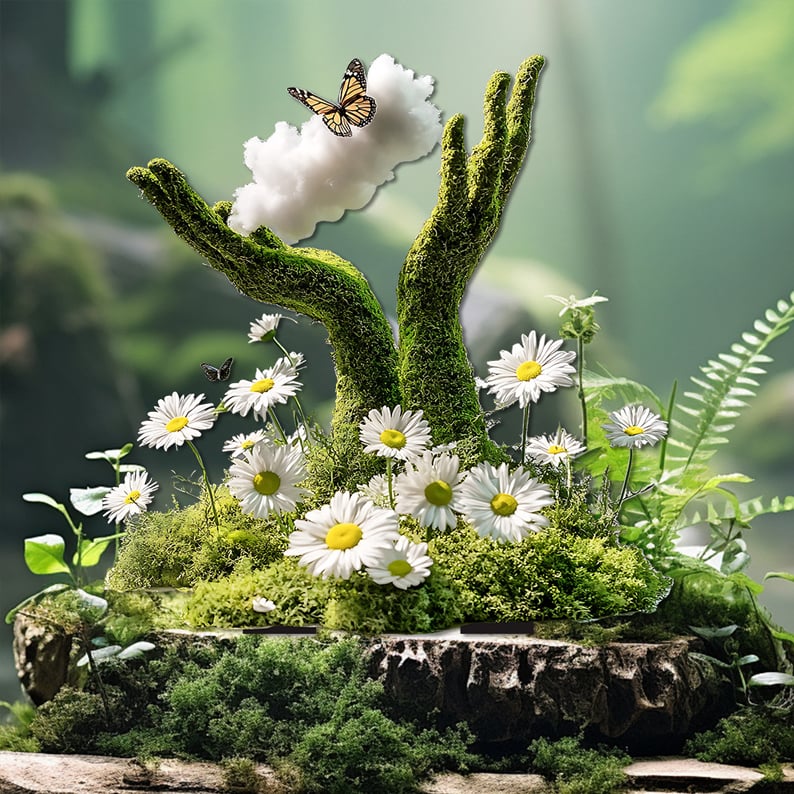 MysticBloom – Verzauberter Gartenstecker als dekorativer Akzent für den Außenbereich