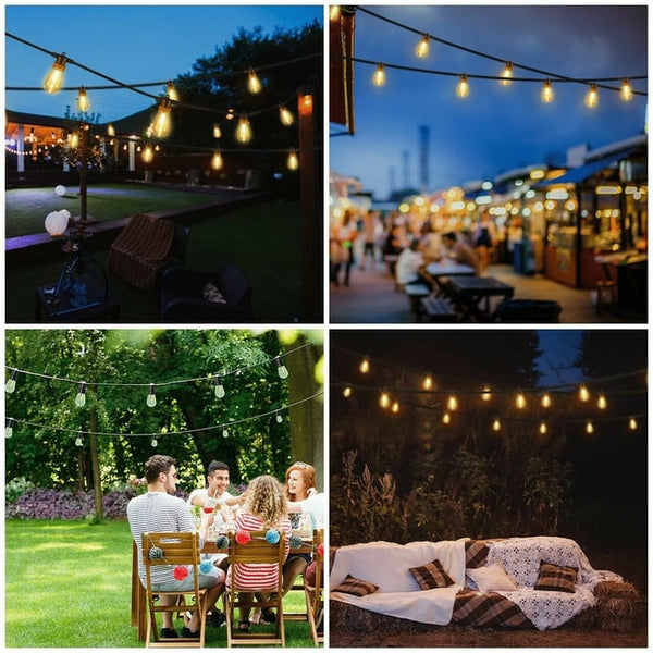 1+1 GRATIS | GlowHaven™ | Solar Lichterkette für Garten, Terrasse & Balkon