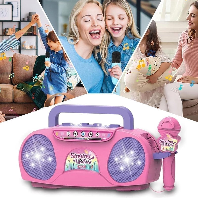 StarMic™ | Kinder Karaoke-Mikrofon mit verstellbarem Ständer