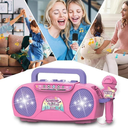 StarMic™ | Kinder Karaoke-Mikrofon mit verstellbarem Ständer