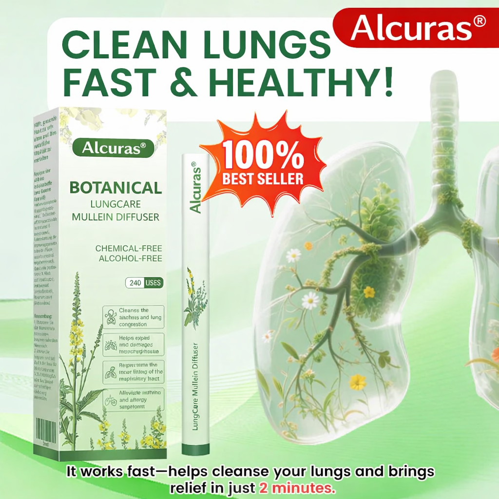 Alcuras® Botanical LungCare – Pflanzlicher Königskerzen-Diffusor