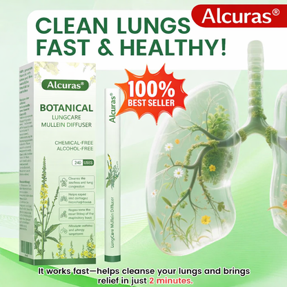 Alcuras® Botanical LungCare – Pflanzlicher Königskerzen-Diffusor