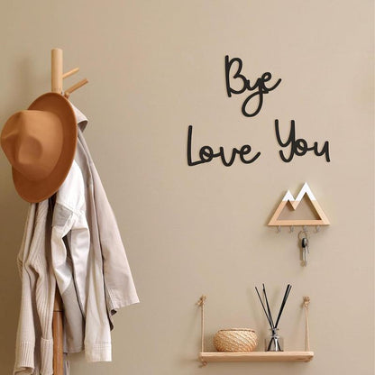 HearthSign Wandbeschriftung – Dekorative Schrift ohne Bohren