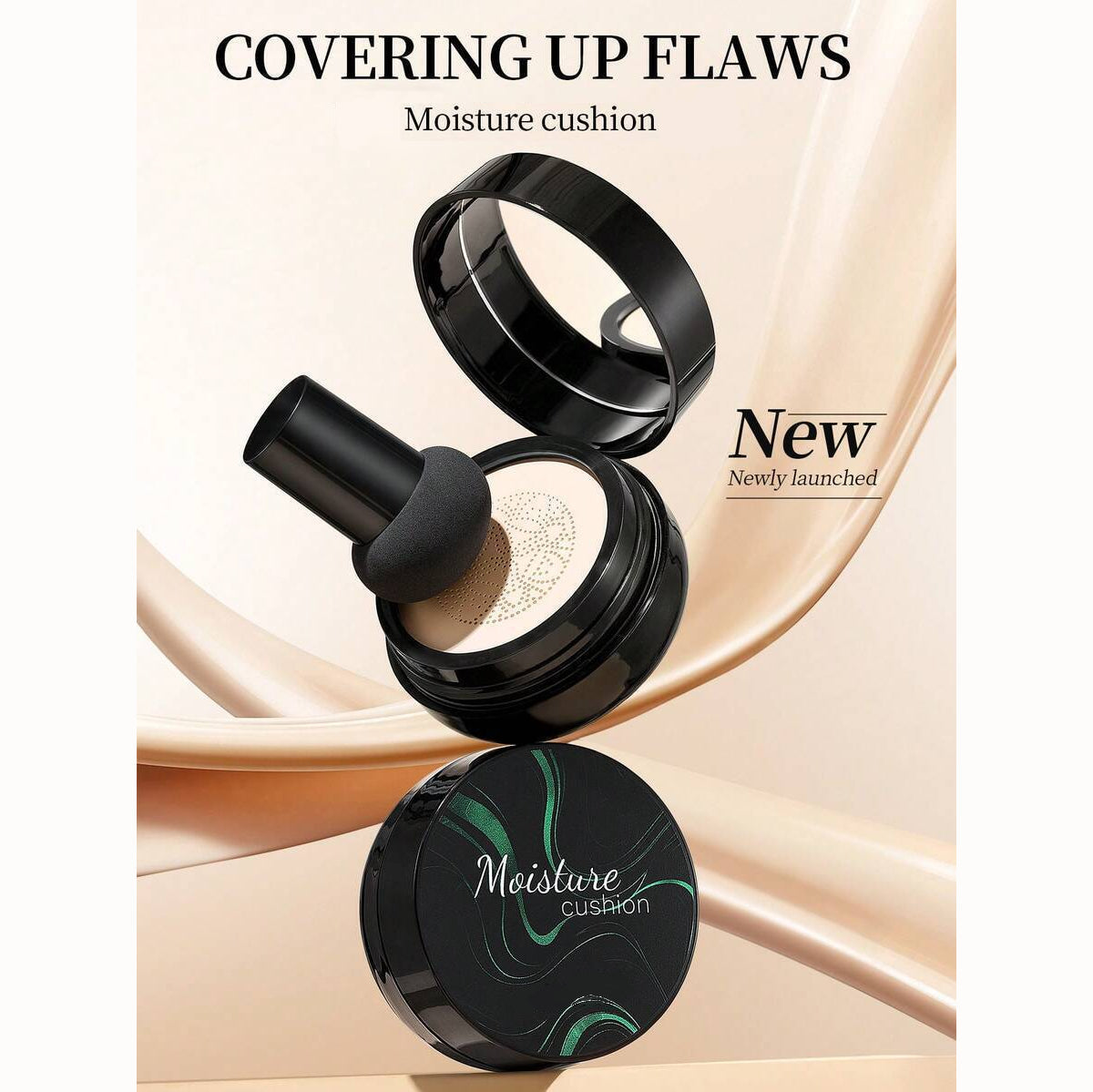 LuminiVeil — Leichtes Cushion-Foundation Make-up