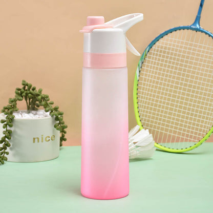 SpritzFit™ Wasserflasche - Erfrischung mit jedem Spritzer, ob beim Sport oder auf Reisen!