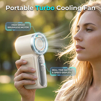 VentoPulse™ | Tragbarer Turbo-Handventilator