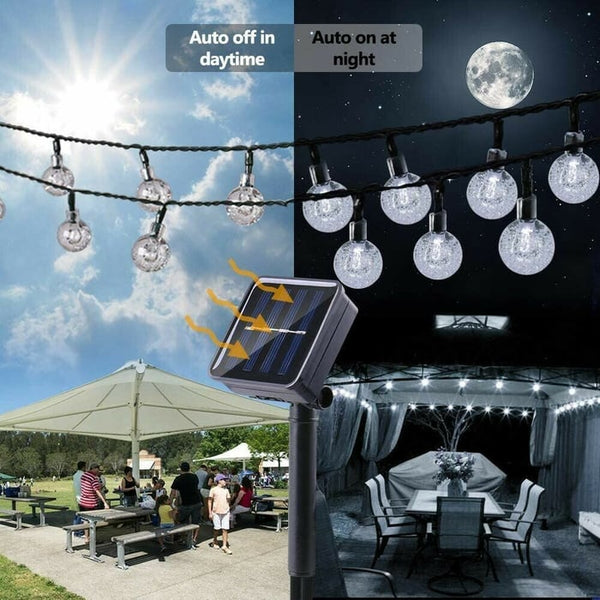 1+1 GRATIS | GlowHaven™ | Solar Lichterkette für Garten, Terrasse & Balkon