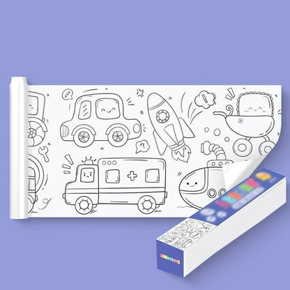 KreativKids - Förderung von Kreativität und Lernen durch Wandaufkleber-Malset | 1 + 1 GRATIS