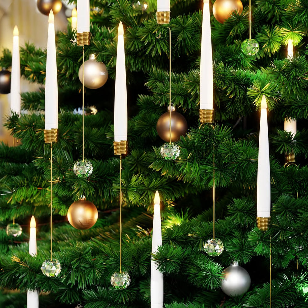 Kindlera – LED-Set mit Kerzenlichtern für den Weihnachtsbaum