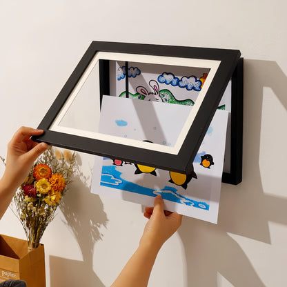 LightFrame™ | Bewahre jedes Kunstwerk auf und fühle täglich die Liebe deiner Kinder neu