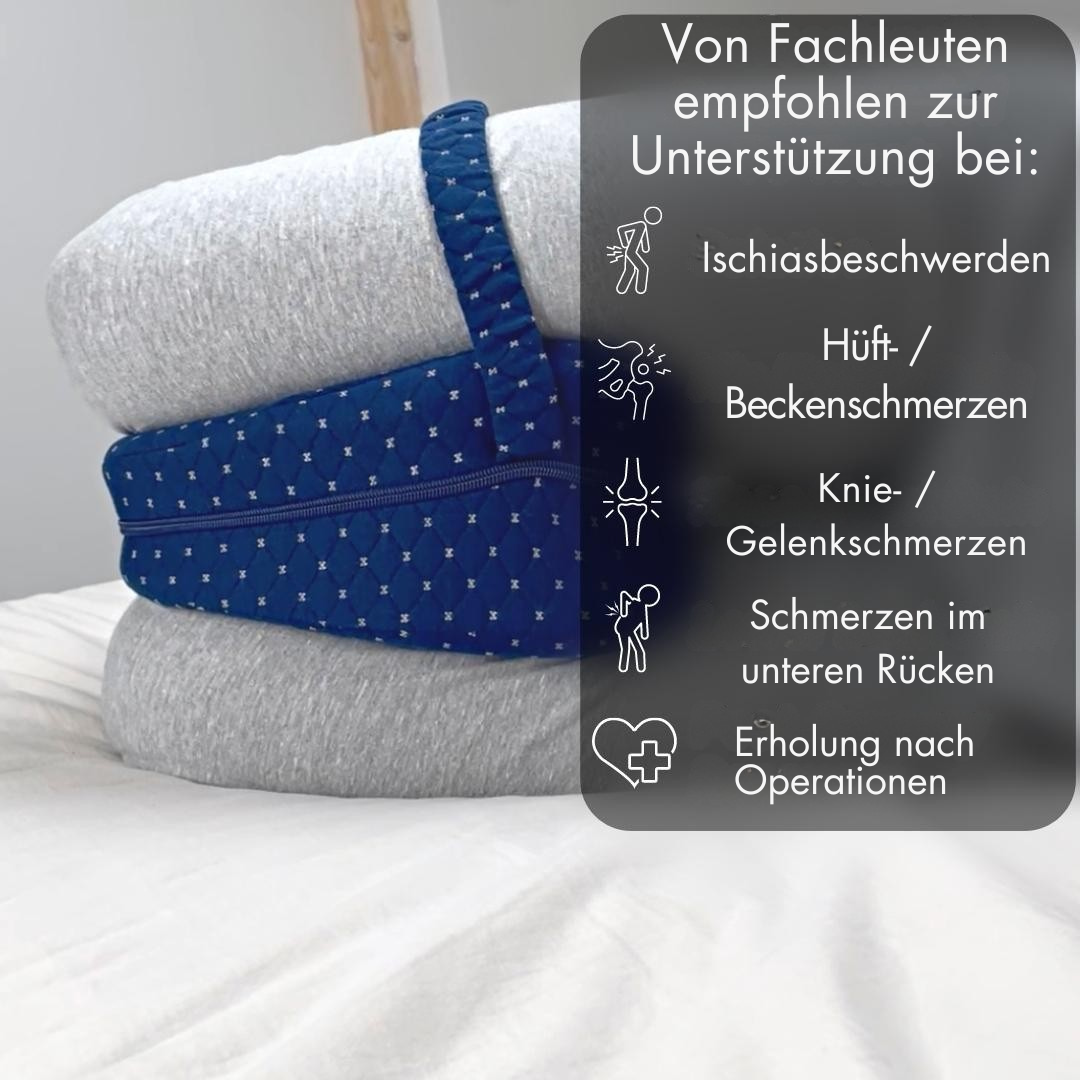 SmoothSpine™ Alignment Pillow – für schmerzfreie Nächte bei Hüfte & Ischias