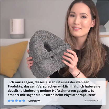 SmoothSpine™ Alignment Pillow – für schmerzfreie Nächte bei Hüfte & Ischias