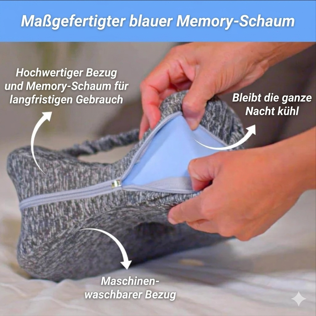 SmoothSpine™ Alignment Pillow – für schmerzfreie Nächte bei Hüfte & Ischias