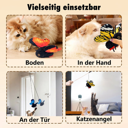50% RABATT NUR HEUTE | WhiskFly™ - Interaktives fliegendes Katzenspielzeug