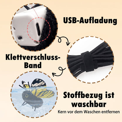 50% RABATT NUR HEUTE | WhiskFly™ - Interaktives fliegendes Katzenspielzeug