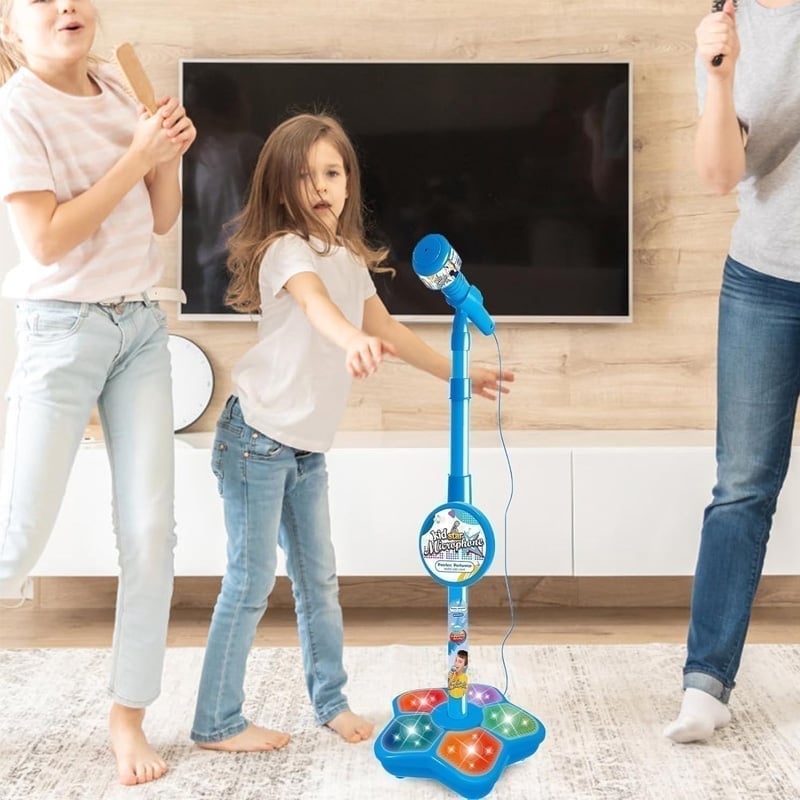 StarMic™ | Kinder Karaoke-Mikrofon mit verstellbarem Ständer