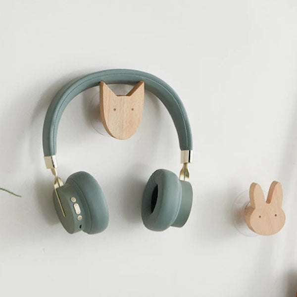 NordicPals – Set mit Wandhaken aus Holz in Tierform