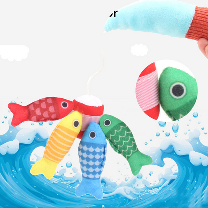 MiniCatch™ | Montessori Fischteichspielzeug | Lernspaß für kleine Hände