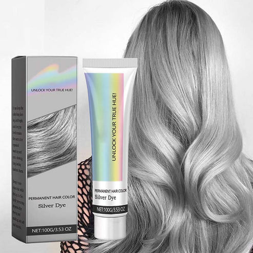 SilverAllure™ - Silver Essence Haarfärbemittel - Kühnes, natürliches Glänzen | 1+1 GRATIS