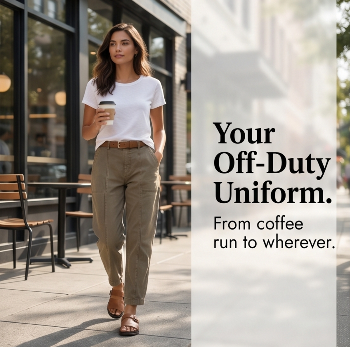 Marsona – Elegant geschnittene Utility-Hose für Arbeit und Freizeit