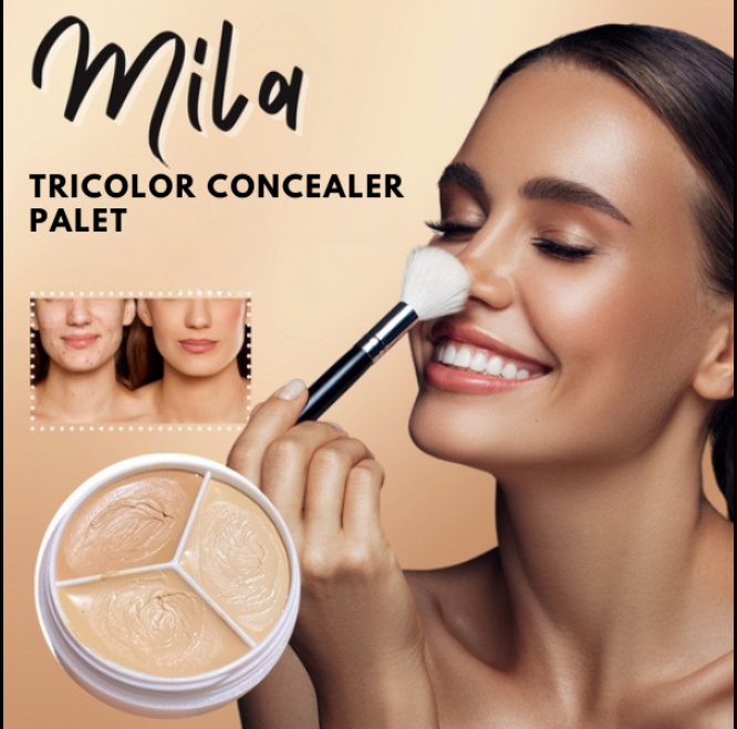 Mila – Dreifarbige Abdeckpalette