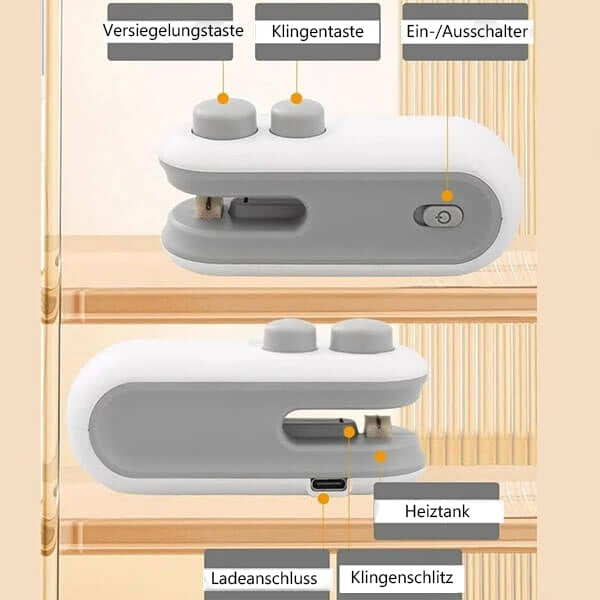 ZipKeeper™ | Mini-Beutel-Versiegler, tragbares 2-in-1-Werkzeug [Letzter Tag Rabatt]