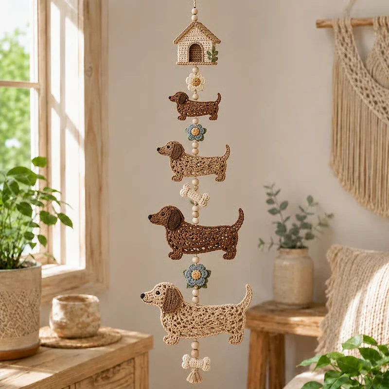 Nur noch heute 50 % Rabatt | Hummingbird Haven™ – Liebevoll handgehäkelte Blumengirlande mit Kolibris für ein gemütliches Zuhause!
