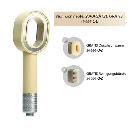 HydroClean Pure™ 3in1 Premium Filterduschkopf