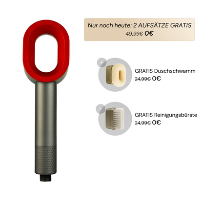 HydroClean Pure™ 3in1 Premium Filterduschkopf