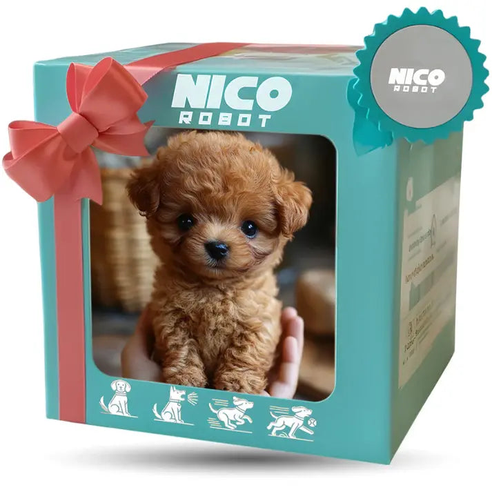 Nur noch heute 50 % Rabatt | Nico™ – Dein täuschend echter Kuschelwelpe zum Verlieben!